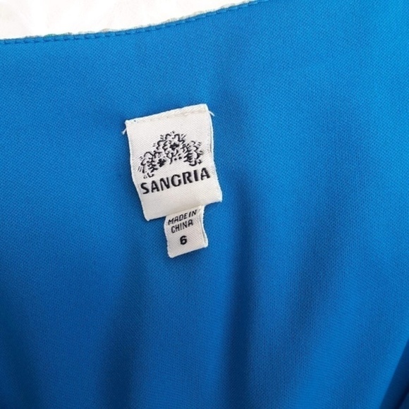 EUC Sangria Multicolored Sleeveless Dress 6 - Picture 7 of 7